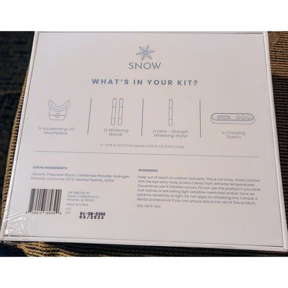 Snow The Wireless Teeth Whitening Kit White Edition SEALED - Picture 2 of 4